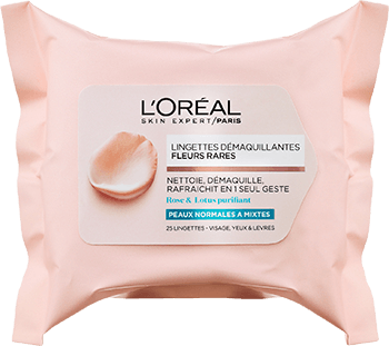Cleansing Wipes Combination Skin Rares Flowers Produktbillede